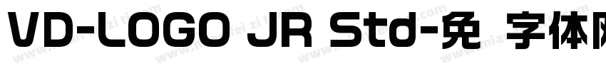 VD-LOGO JR Std字体转换